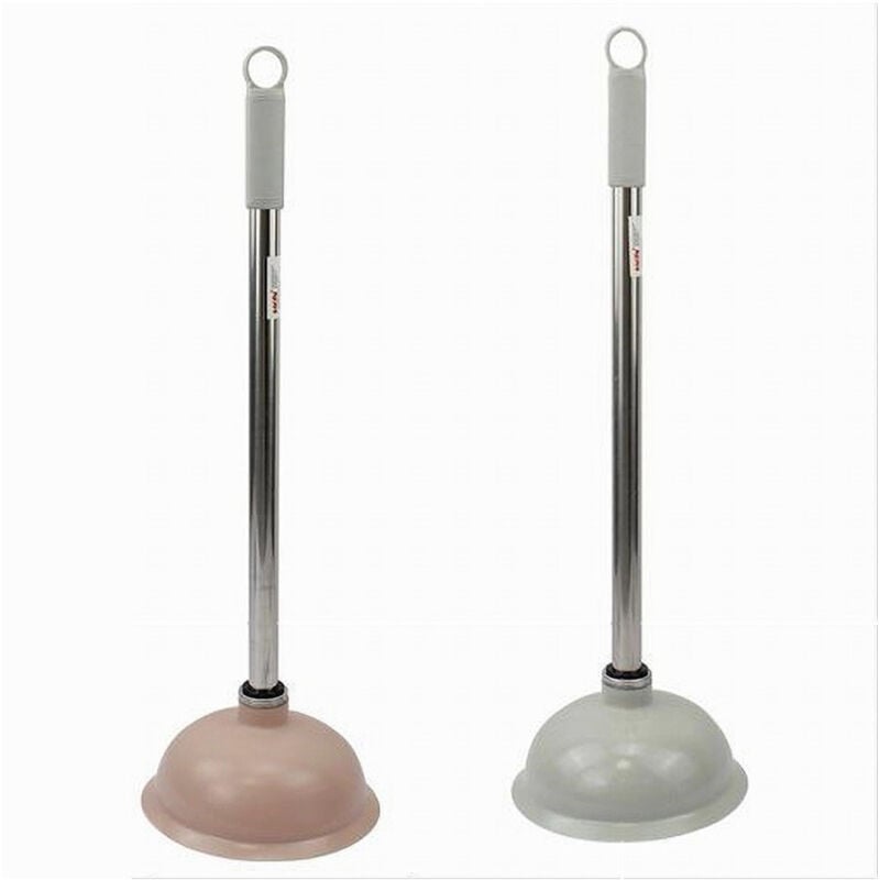 foto del prodotto trade shop traesio cleafe sturalavandino scarico wc con manico cromato ventosa in gomma vari colori 10120 