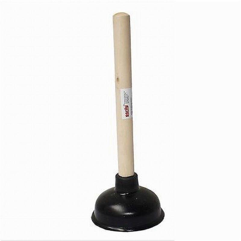 foto del prodotto trade shop traesio cleafe sturalavandino stura lavandini a ventosa per wc 10.5cm con manico in legno 10114 