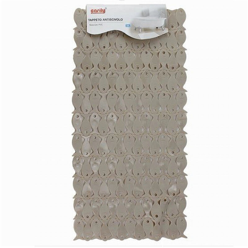 foto del prodotto trade shop traesio cleafe tappeto tappetino pvc pesciolini antiscivolo vasca bagno doccia 67 x 35 cm 59623 