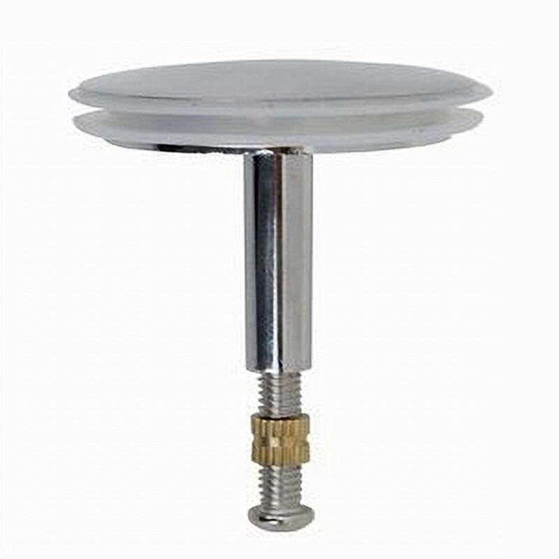 foto del prodotto trade shop traesio cleafe tappo di ricambio per scarico vasca da bagno lavello universale 44 x 50 mm 79348 