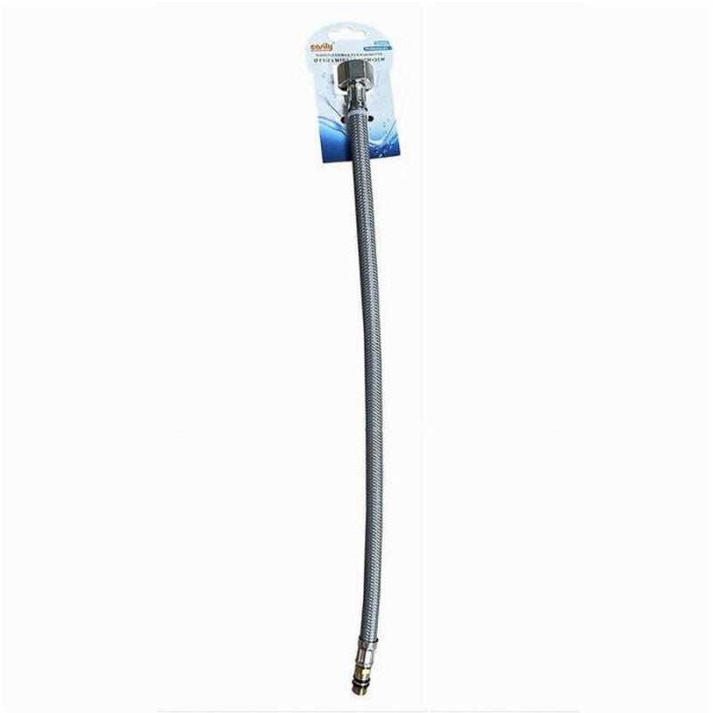 foto del prodotto trade shop traesio cleafe tubo flessibile flessibili per rubinetto miscelatore acqua 40cm f1 2xm10 1 87370 