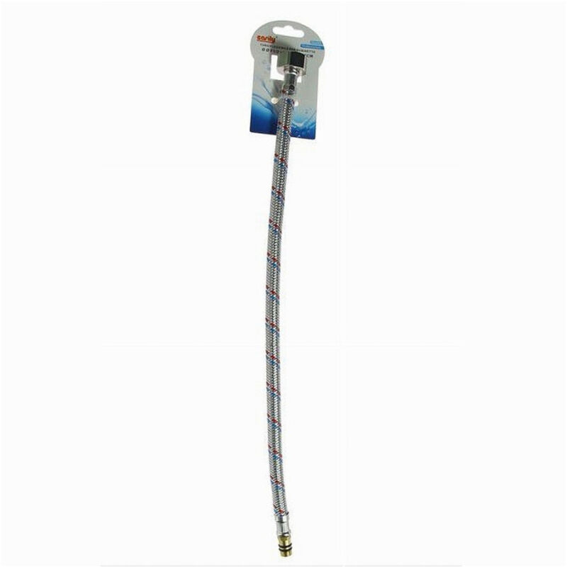 foto del prodotto trade shop traesio cleafe tubo flessibile flessibili rubinetto miscelatore acqua 40 cm f1 2 x m10 1 79911 