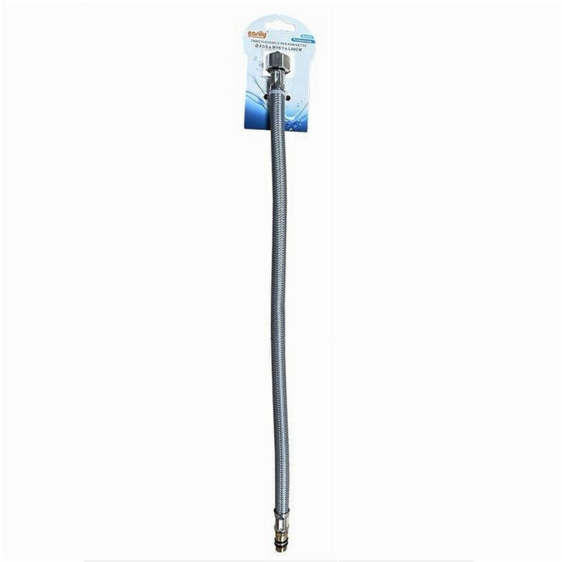 foto del prodotto trade shop traesio cleafe tubo flessibile flessibili rubinetto miscelatore acqua 40 cm f3 8 x m10 1 87371 
