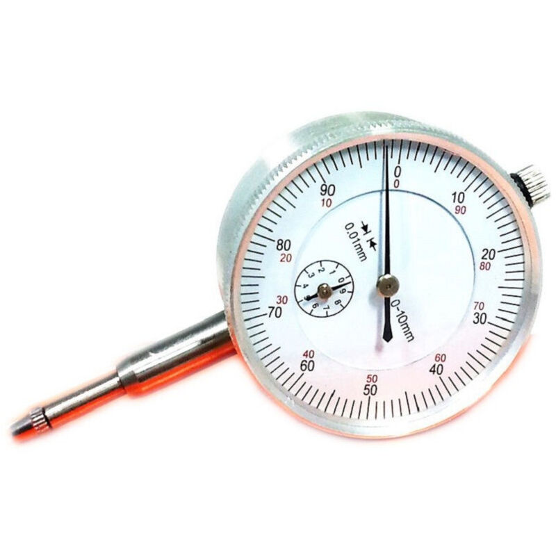 foto del prodotto trade shop traesio comparatore centesimale a orologio 0 10mm risoluzione 0,01mm per base magnetica 