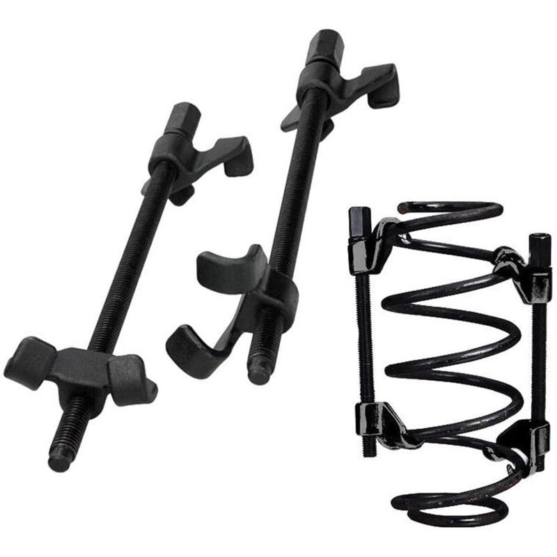 foto del prodotto trade shop traesio compressore molle smontaggio ammortizzatori 37 cm 370mm smonta comprimi doppio 