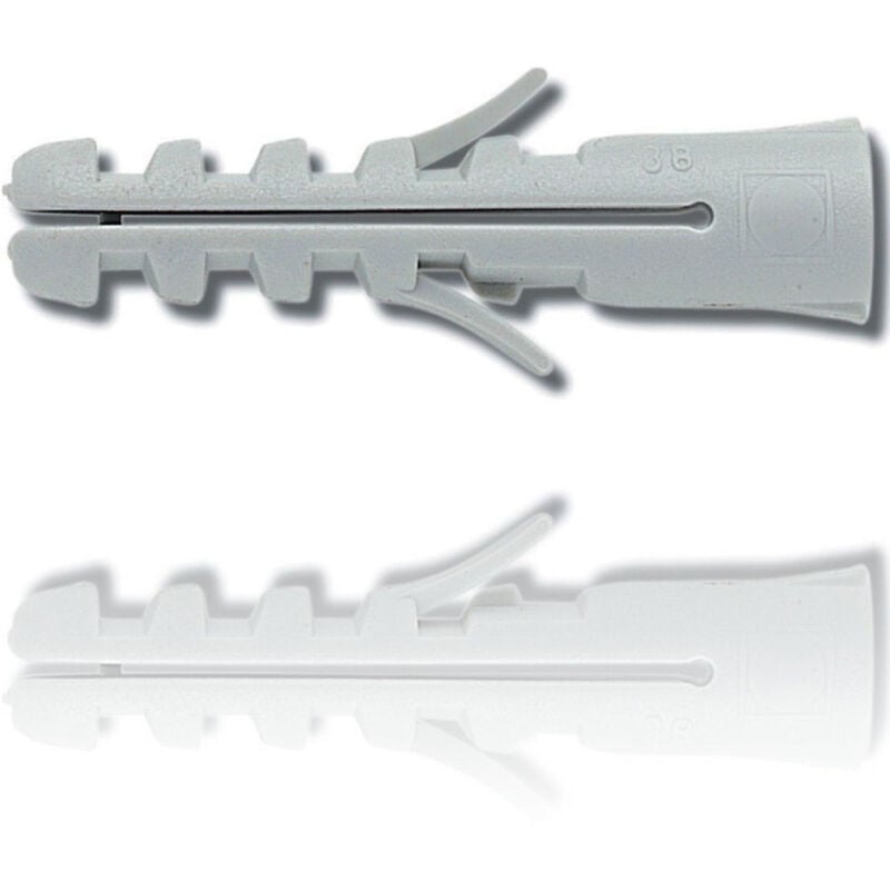 foto del prodotto trade shop traesio confezione 30 pezzi tasselli ancoranti antirotazione alette diametro 6mm 