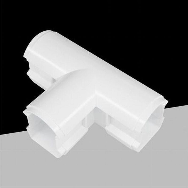 foto del prodotto trade shop traesio connettore giunto a t per connessioni plafoniere lineari raccordabili yl20 t 