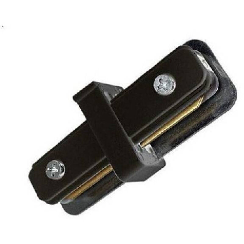 foto del prodotto trade shop traesio connettore giunzione tipo i per binario monofase 2 poli colore nero pista nd 