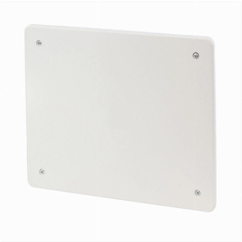 foto del prodotto trade shop traesio coperchio di ricambio con viti per cassetta derivazione 119x96mm mis.2 3 fg10312 