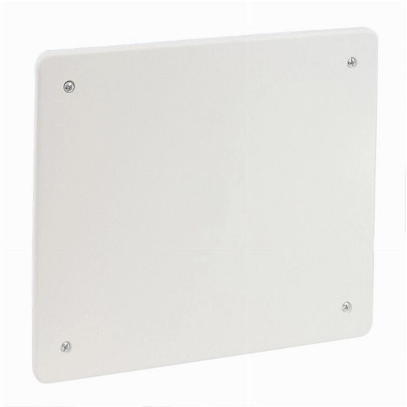 foto del prodotto trade shop traesio coperchio di ricambio con viti per cassetta derivazione 92x92mm misura 1 fg10311 