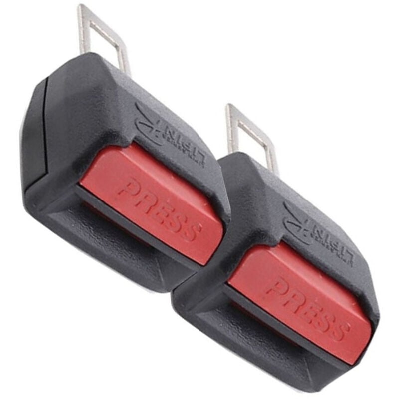 foto del prodotto trade shop traesio coppia bip stop 2 ganci cinture cintura sicurezza disattiva allarme 2 bip stop 