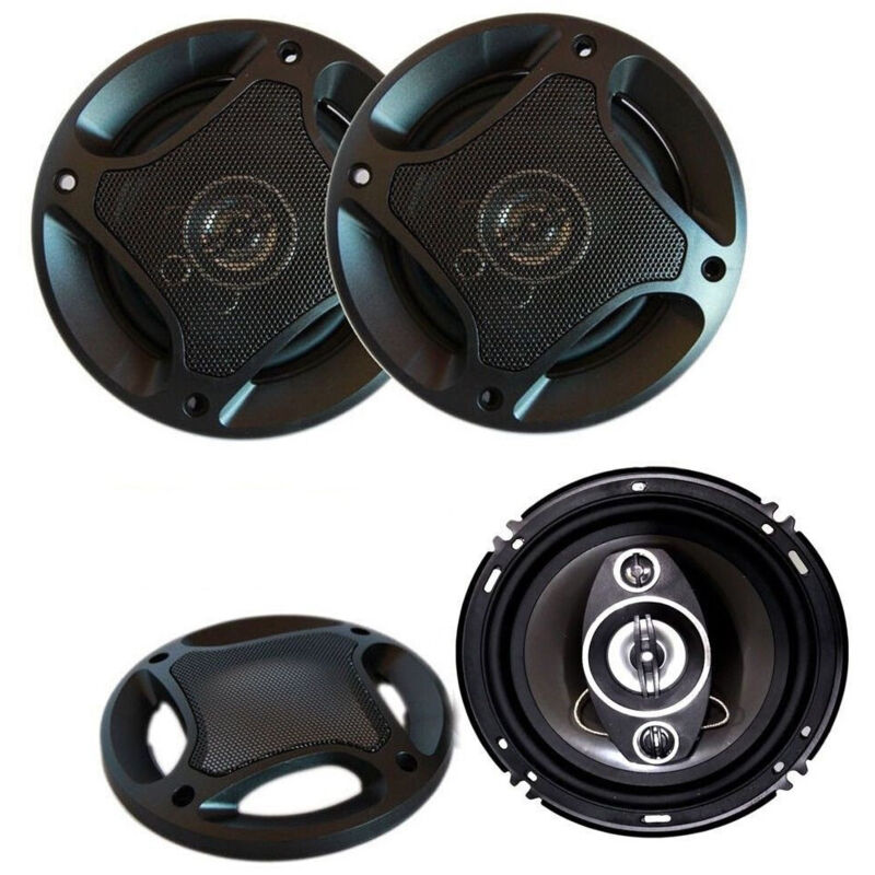foto del prodotto trade shop traesio coppia casse auto altoparlanti 16 cm 2 vie 500 w watt speaker ts1672 coaxial 