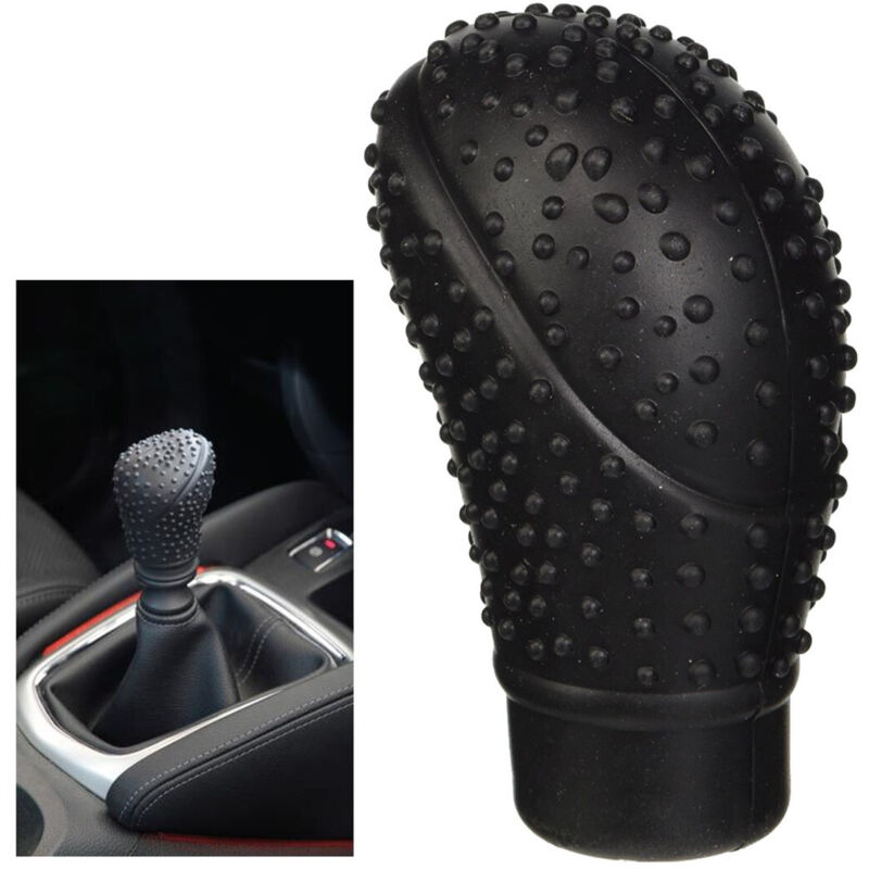 foto del prodotto trade shop traesio copripomello in silicone copri pomello leva cambio protezione universale x auto 