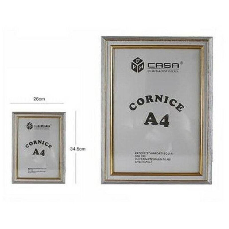 foto del prodotto trade shop traesio cornice per foto quadri tele dimensioni a4 20 x 30 cm modello 64473 