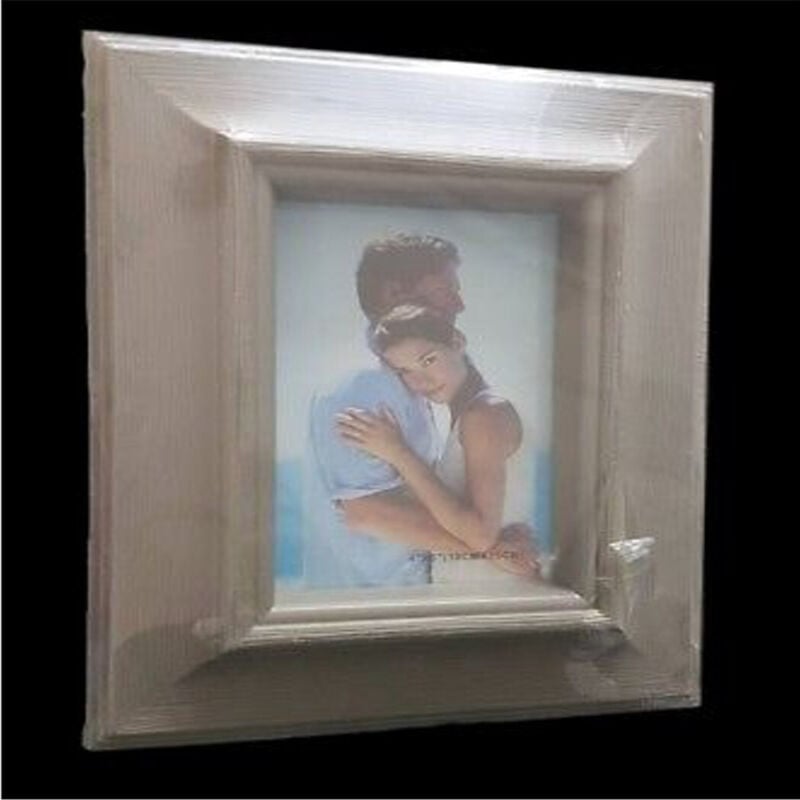 foto del prodotto trade shop traesio cornice portafoto porta foto fotografia 10x15cm marrone effetto legno chiaro 