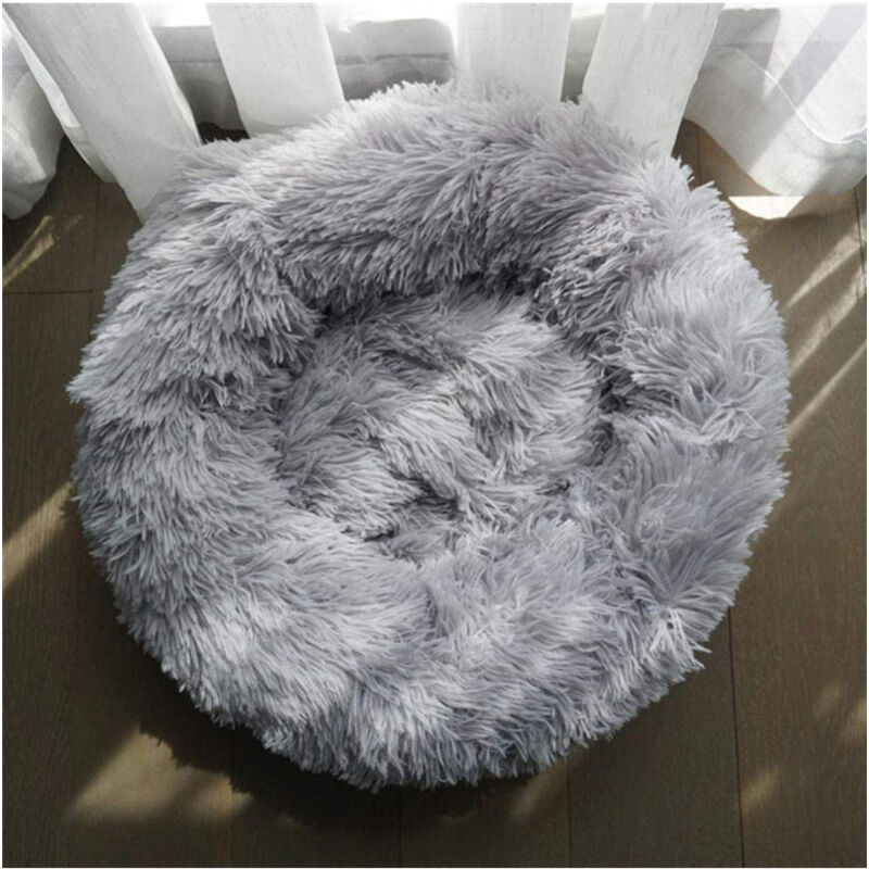 foto del prodotto trade shop traesio cuccia in velluto peluche lavabile super morbida per cani gatti animali da 70 cm 