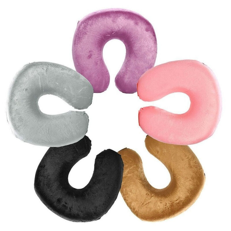foto del prodotto trade shop traesio cuscino da viaggio collare cervicale per il collo in memory foam travel pillow 