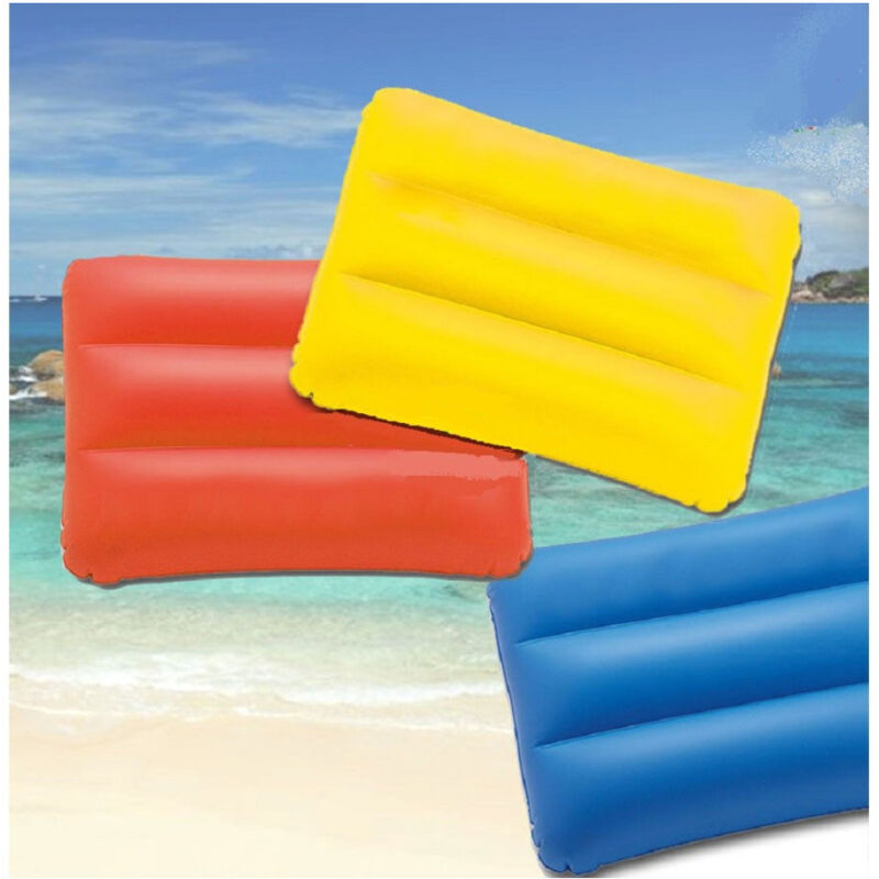 foto del prodotto trade shop traesio cuscino gonfiabile poggiatesta viaggio da mare spiaggia picnic campeggio 