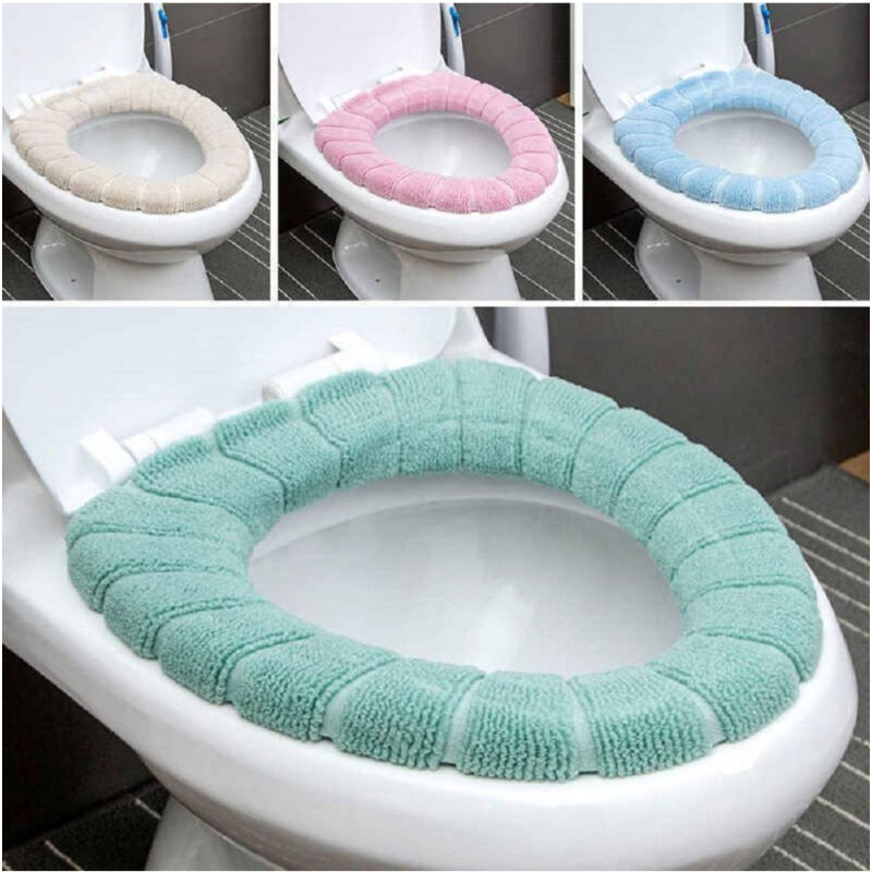 foto del prodotto trade shop traesio cuscino tappetino copri water seduta cerchio copertura morbida wc colorato 59839 3,5