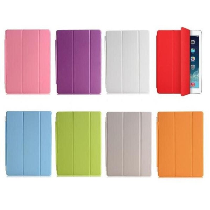 foto del prodotto trade shop traesio custodia magnetica cover pieghevole fronte retro per ipad mini vari colori 