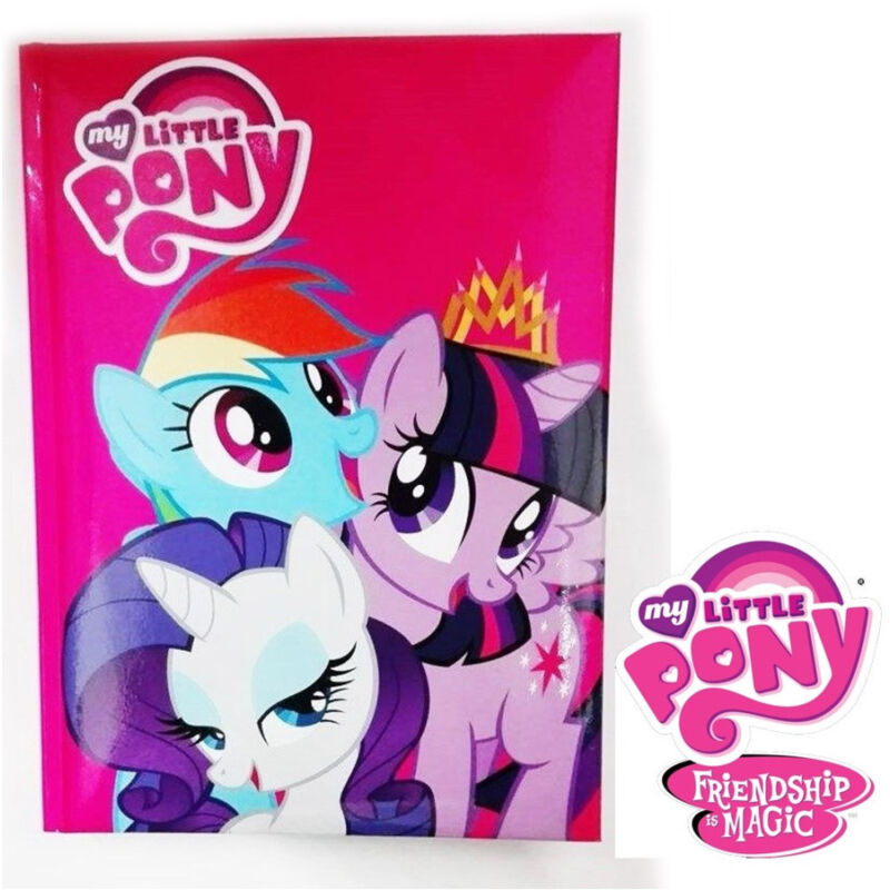 foto del prodotto trade shop traesio diario my little pony 12 mesi non datato 3 modelli scuola elementare bambine 