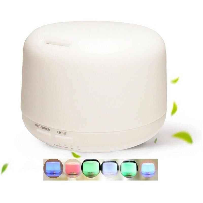 foto del prodotto trade shop traesio - diffusore aromi 300ml umidificatore lampada fragranza con telecomando profumatore -