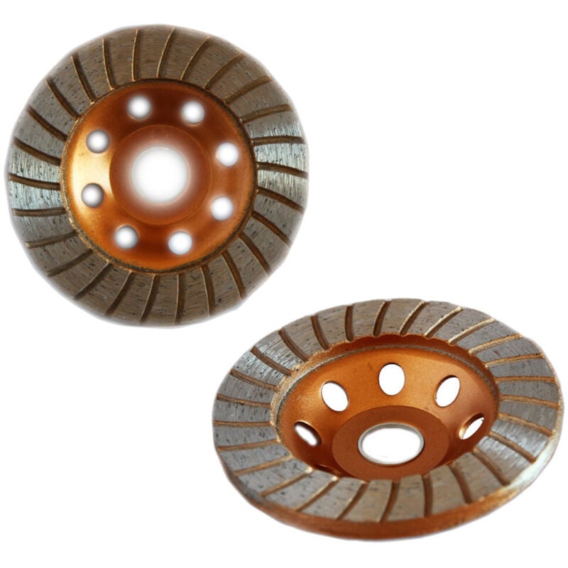 foto del prodotto trade shop - traesio - disco diamantato per marmo cemento mattoni da 115 mm smerigliatrice flex stretto -