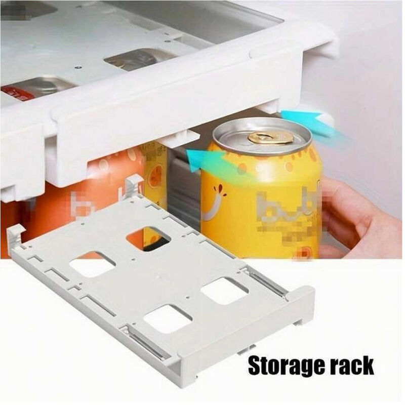 foto del prodotto trade shop traesio dispenser porta bibite lattine da appendere organizer sospeso per frigorifero 
