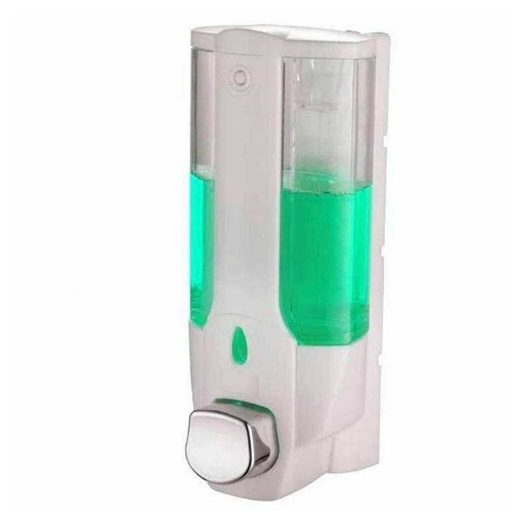 foto del prodotto trade shop traesio dispenser sapone liquido a parete contenitore liquidi casa negozio bagno 300 ml 