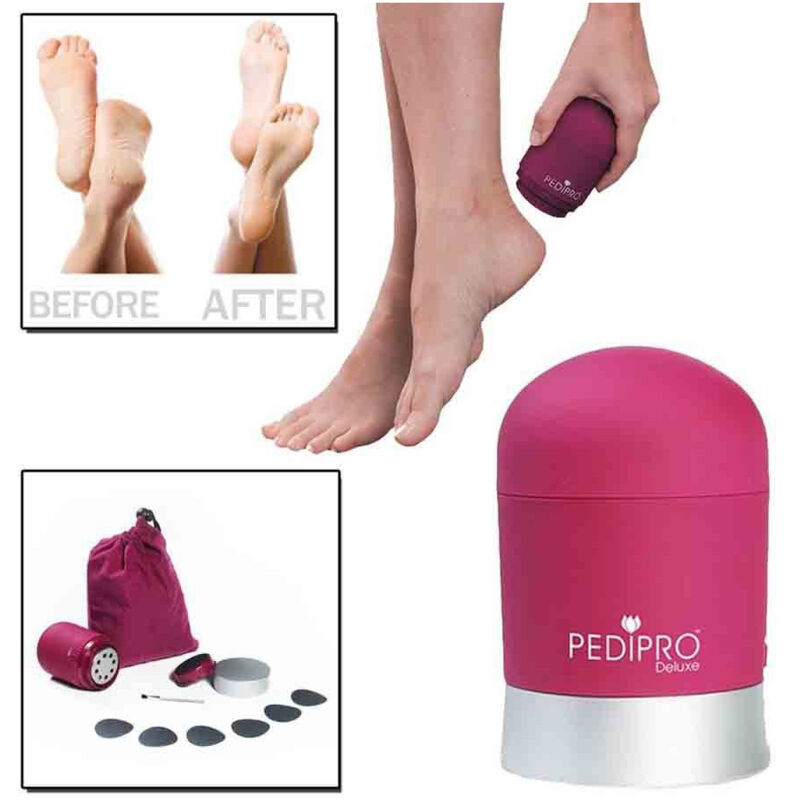 foto del prodotto trade shop traesio elettrico viakallo pedi pro deluxe pedicure piedi via callo e duroni pedicure 