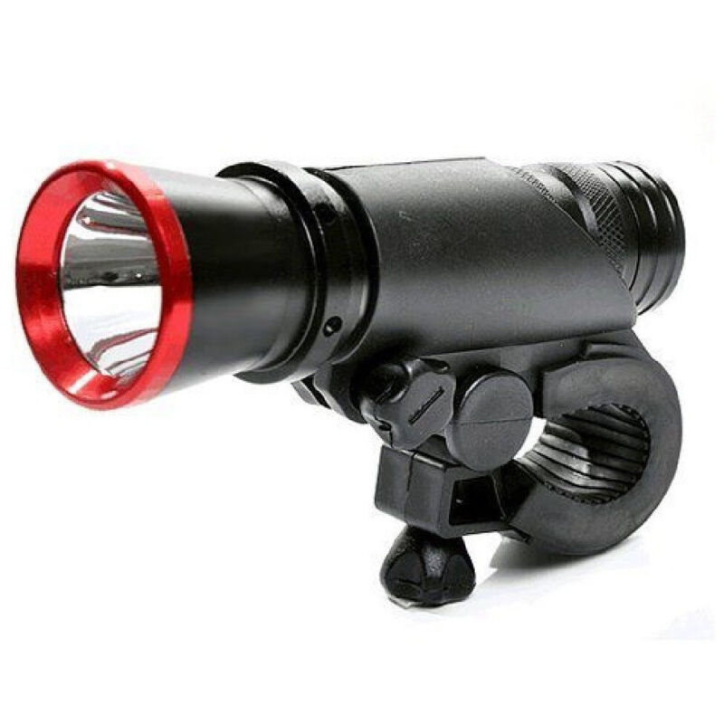 foto del prodotto trade shop traesio fanalino anteriore lampada luce led 270 lumen bici bicicletta sicurezza torcia 