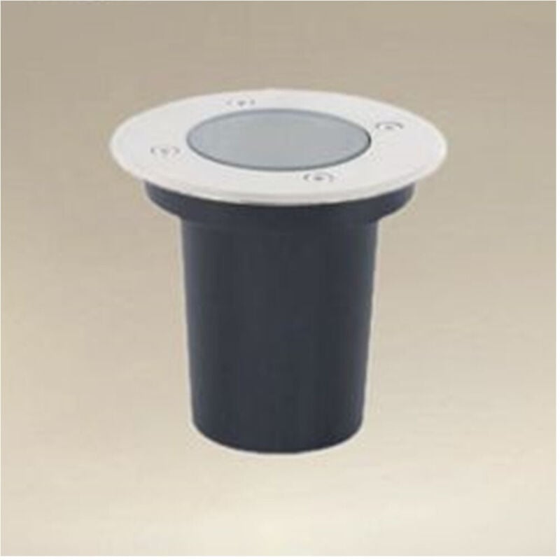 foto del prodotto trade shop traesio faretto da incasso nero lampadina attacco gu10 in alluminio acciaio 120mm 33603 
