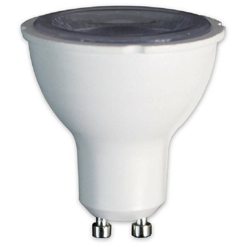 foto del prodotto trade shop traesio faretto gu10 6 watt led cob luce calda 3000k naturale 4000k fredda 6500k gu bianco caldo 