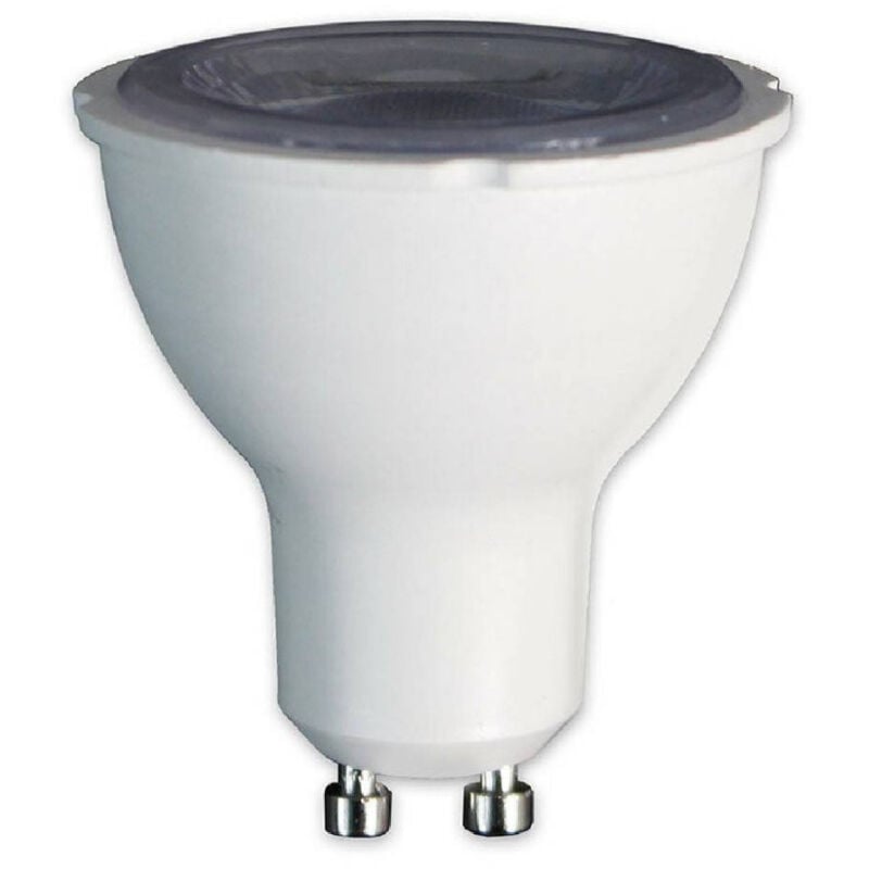 foto del prodotto trade shop traesio faretto gu10 6 watt led cob luce calda 3000k naturale 4000k fredda 6500k gu bianco naturale 