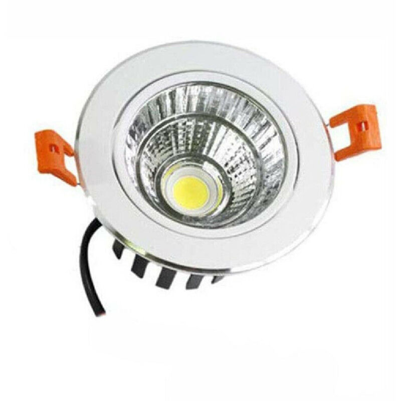 foto del prodotto trade shop traesio faretto incasso led cob 12 w per controsoffitta luce fredda calda naturale bianco caldo 