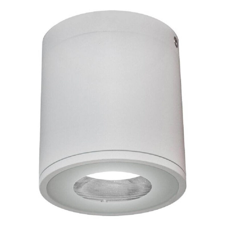 foto del prodotto trade shop traesio faretto lampada soffitto bagno vasca box doccia portalampada gu10 impermeabile ip65 bianco