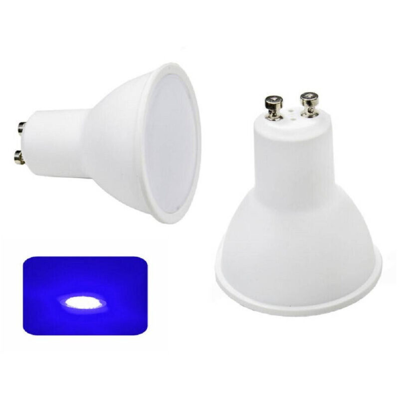 foto del prodotto trade shop traesio faretto led gu10 6watt luce colorata blu rossa verde 220v lampadina gu10 gu10 blu 