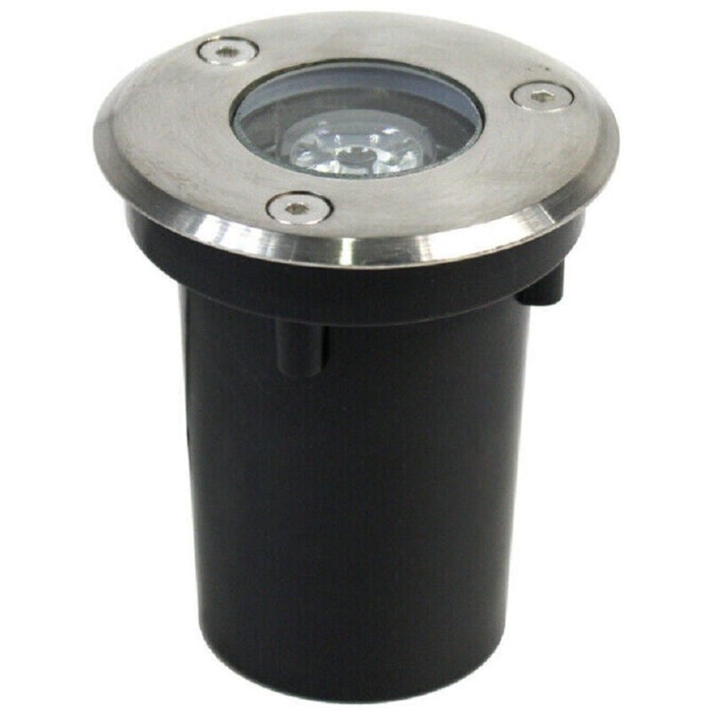 foto del prodotto trade shop traesio faretto led incasso segnapassi calpestabile 1,5 w luce 4000k 6500k 3000k es07 bianco freddo 