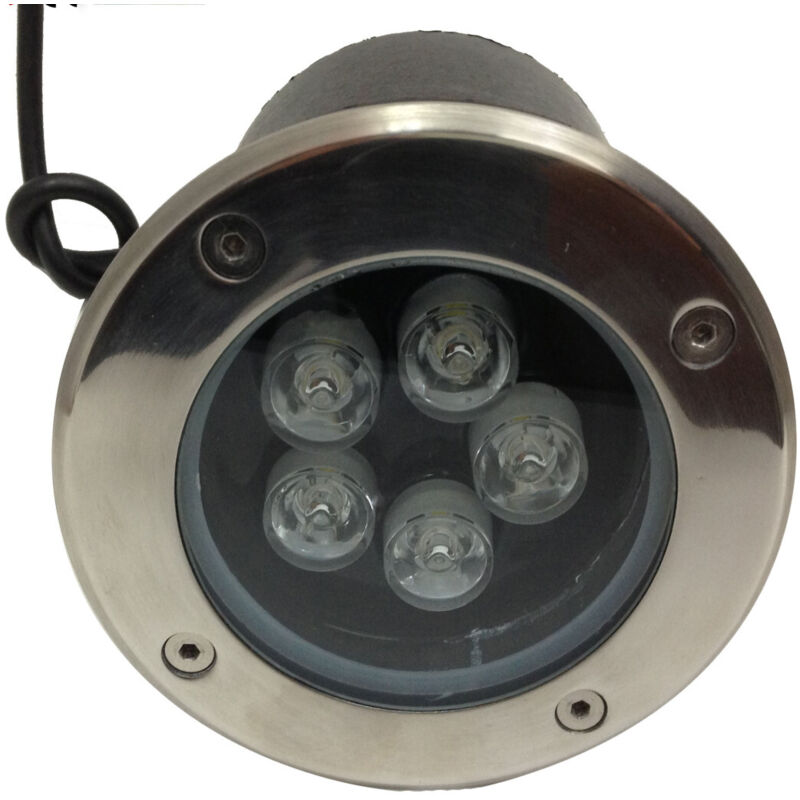 foto del prodotto trade shop traesio faretto led segnapassi watt giardino ip65 calpestabile per esterno impermeabile bianco caldo 5 watt