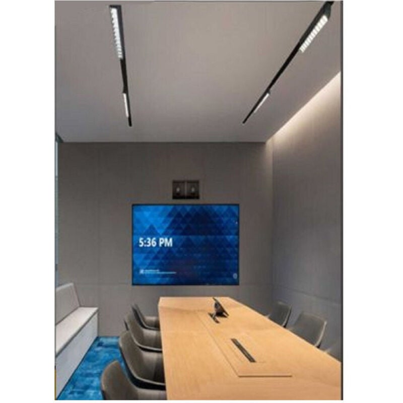 foto del prodotto trade shop traesio faretto orientabile binario 26 w 12led bianco nero luce 3000k 6500k 4000k pst 47 nero bianco freddo 