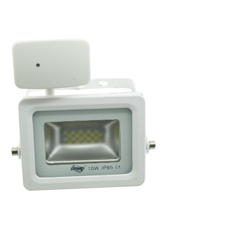 foto del prodotto trade shop traesio faro faretto fari led ip65 con sensore movimento crepuscolare 10w 20 w 30 50 100 10 watt