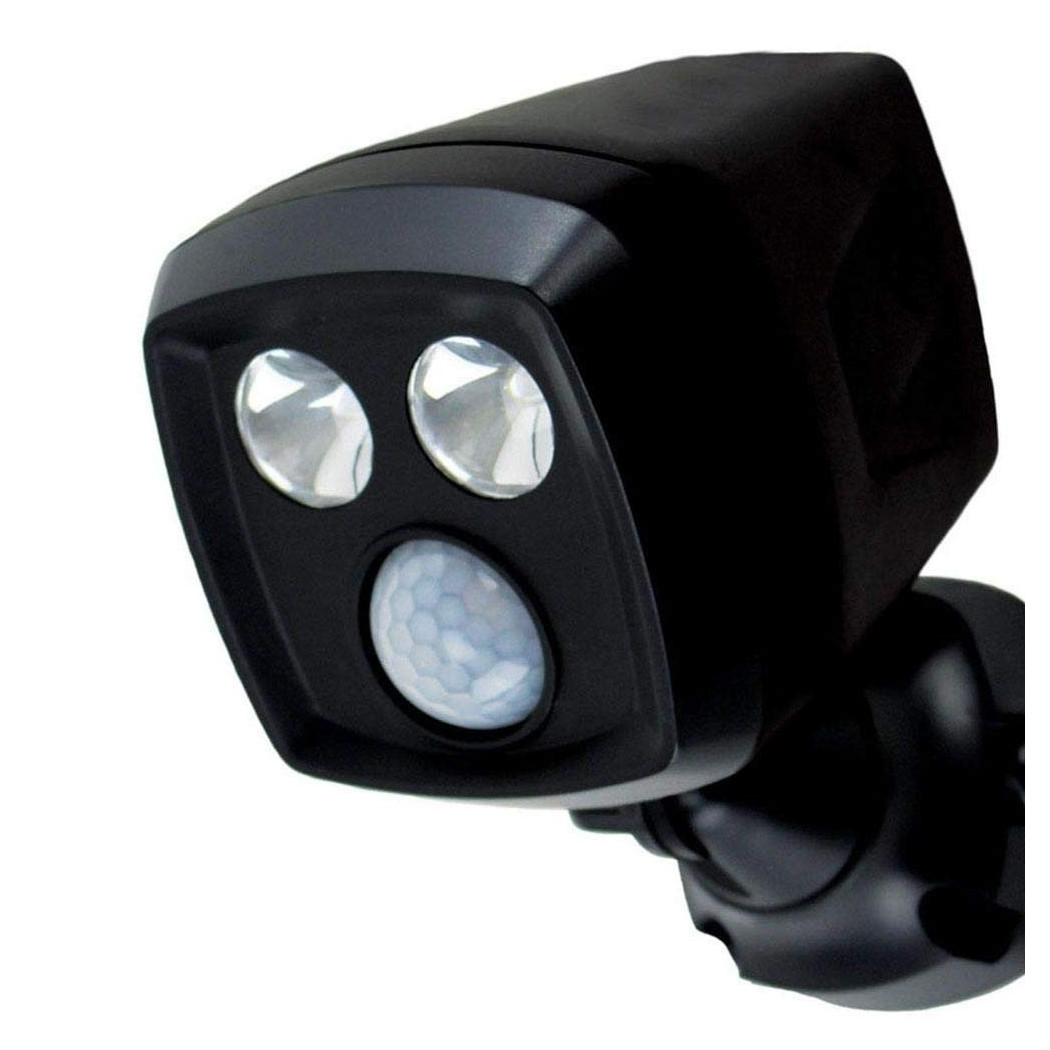 foto del prodotto trade shop traesio faro faretto hawk lampada 2 led 450lumen sensore movimento interno esterno 