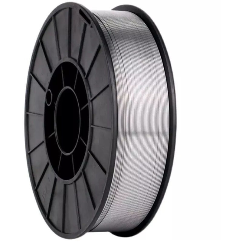 foto del prodotto trade shop traesio filo animato per saldatrice mig filo continuo no gas bobina 5 kg 0.8 mm e71t gs 