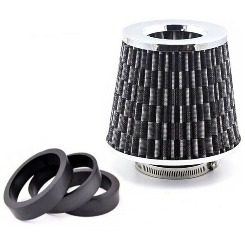 foto del prodotto trade shop traesio filtro aria carbonio sportivo a cono aspirazione per vw polo golf 6 7 tiguan 1 2 