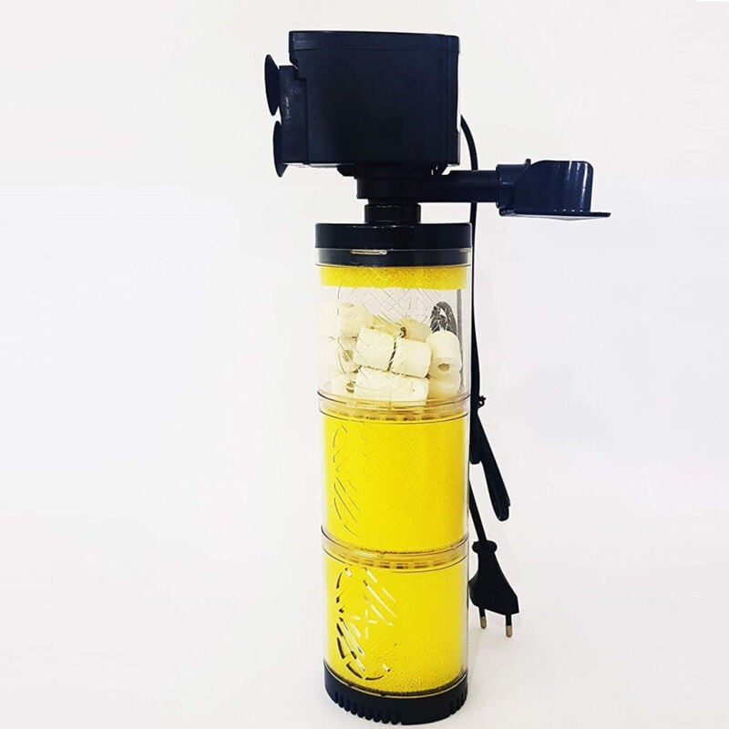 foto del prodotto trade shop traesio filtro interno dn 1503 15w 1800l h 3 filtraggio pompa filtrante acquario acqua 