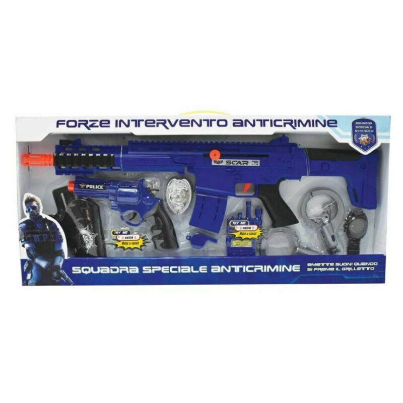 foto del prodotto trade shop traesio forze intervento anticrimine accessori squadra speciale giocattolo gioco bambini 
