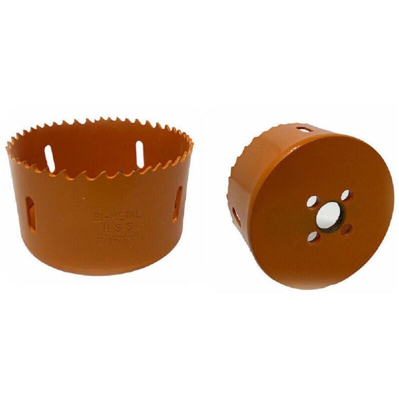 foto del prodotto trade shop traesio fresa a tazza per forare legno metallo punta sega per trapano 3.10 79 mm 