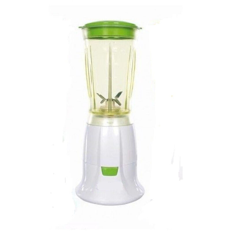 foto del prodotto trade shop traesio frullatore elettrico lame acciaio inossidabile caraffa 400 ml 200w macina caff 
