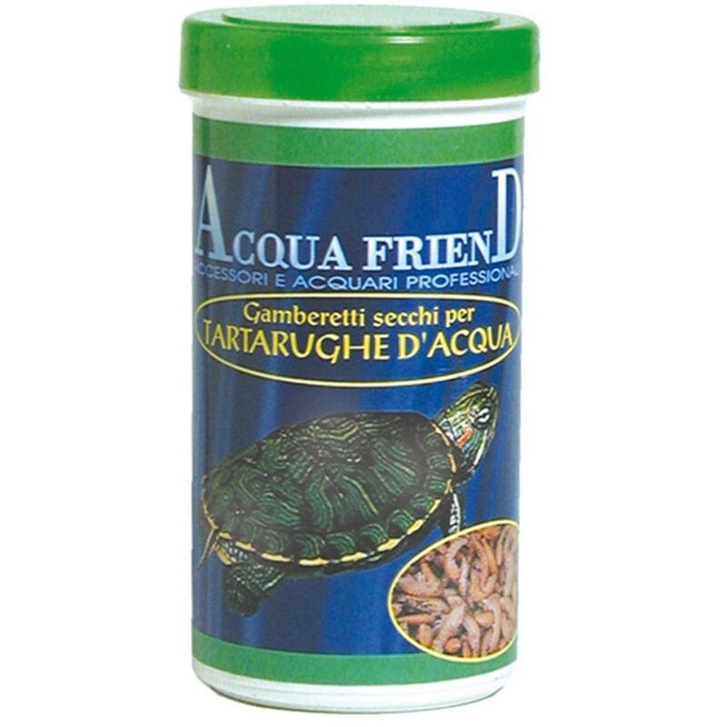 foto del prodotto trade shop traesio gamberetti secchi per tartarughe acqua acquatiche mangime pellet 120gr. gammarus 