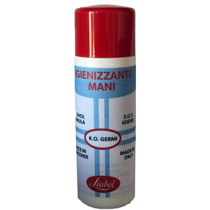 foto del prodotto trade shop traesio gel igienizzante mani liquido da 120 ml elimina germi e batteri disinfettante 